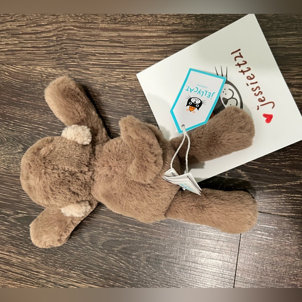 Jellycat Smudge Monkey TINY 5.1" Cute HTF 100% Authentic NWT - Picture 4 of 5